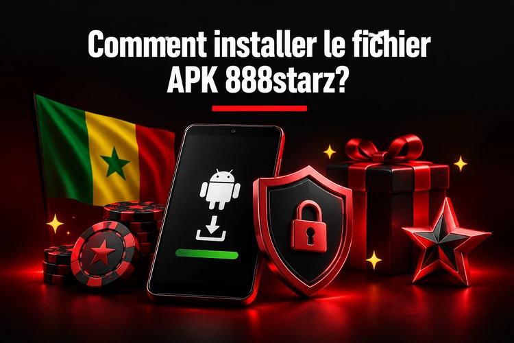 Comment installer le fichier APK 888starz?