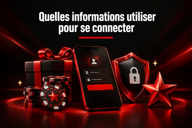 Quelles informations utiliser pour se connecter